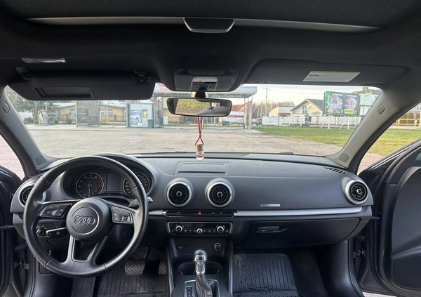Audi A3 cena 76800 przebieg: 91232, rok produkcji 2017 z Ostrołęka małe 781